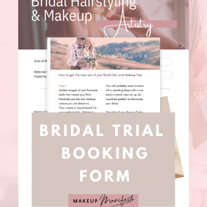 Bridal Trial Booking Form
